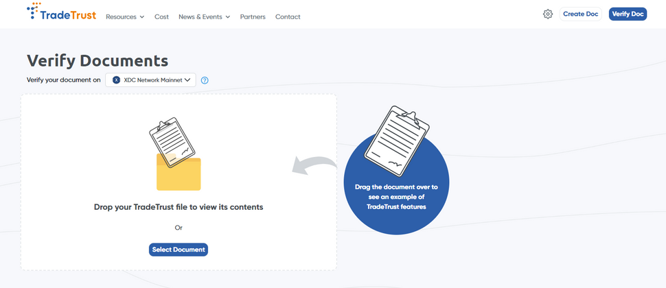 Cover image for Step-by-Step Guide to Creating a Demo File with TradeTrust Functionality for the XDC Network!