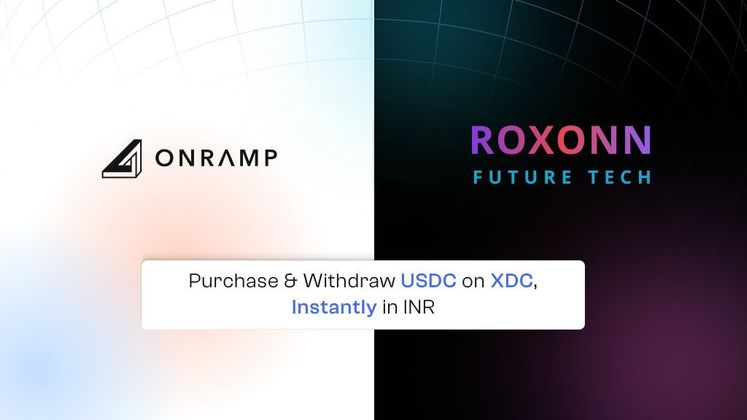 Cover image for Roxonn Adds USDC Support and Onramp Gateway on XDC Network