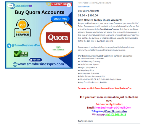 Cover image for How to Buy Quora Accounts to Dominate Your Business