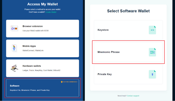 Cover image for Importing Your Mnemonic/Seed Phrase to the Latest Beta Version of XDC Web Wallet: Resolving Address Mismatch.