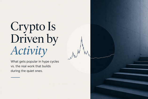 Cover image for Crypto Feels Like Whatever People Are Doing