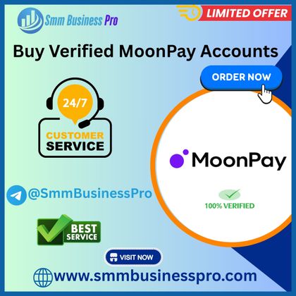Cover image for Best Places to Buy Verified MoonPay Accounts with Secure