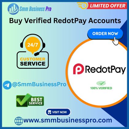 Cover image for Top Places to Buy Verified RedotPay Accounts for Secure
