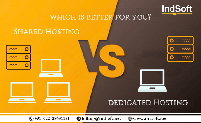 Cover image for SHARED HOSTING vs DEDICATED HOSTING