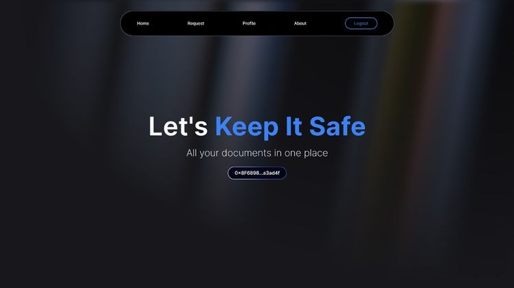 Cover image for [Hackverse] Keep it Safe(KiS): A decentralized vault for all your university documents!