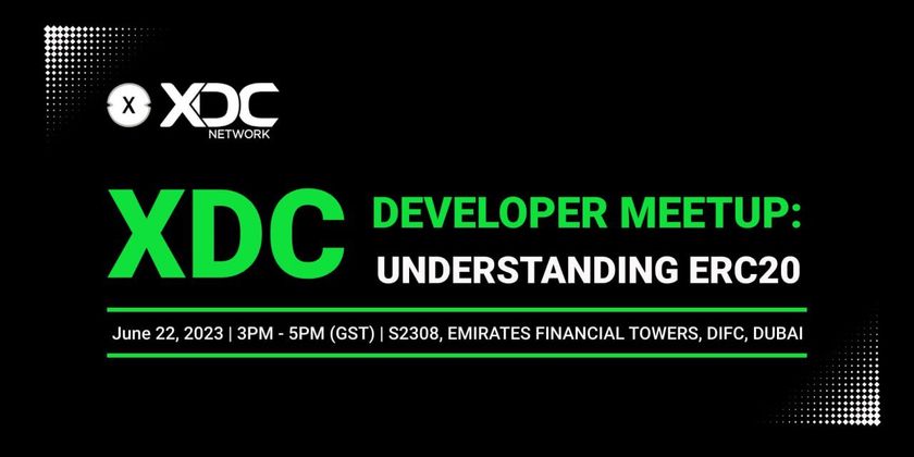 Cover image for Calling all Developers and Web3 Enthusiasts! Join us at the XDC Developer Weekly Meetup.