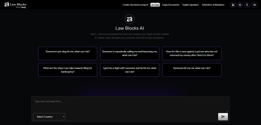 Cover image for Talk to the Law: How Law Blocks AI Chat Makes Legal Help Instant & Accessible