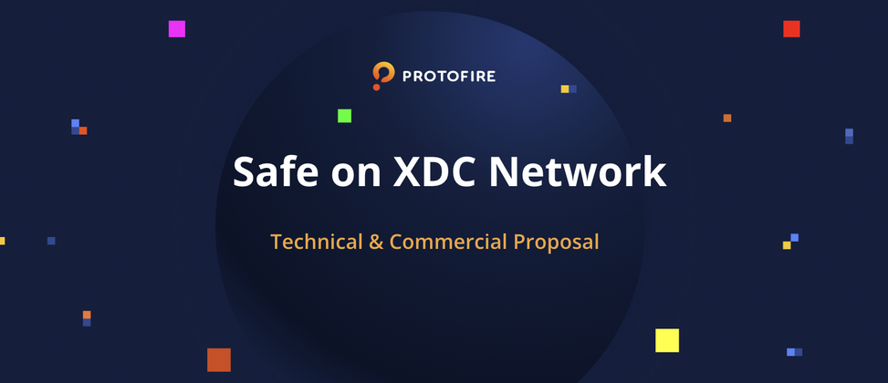 Cover image for Proposal: Safe on XDC Network