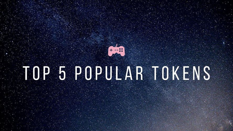 Top 5 Popular Tokens - Developers Forum for XinFin XDC Network