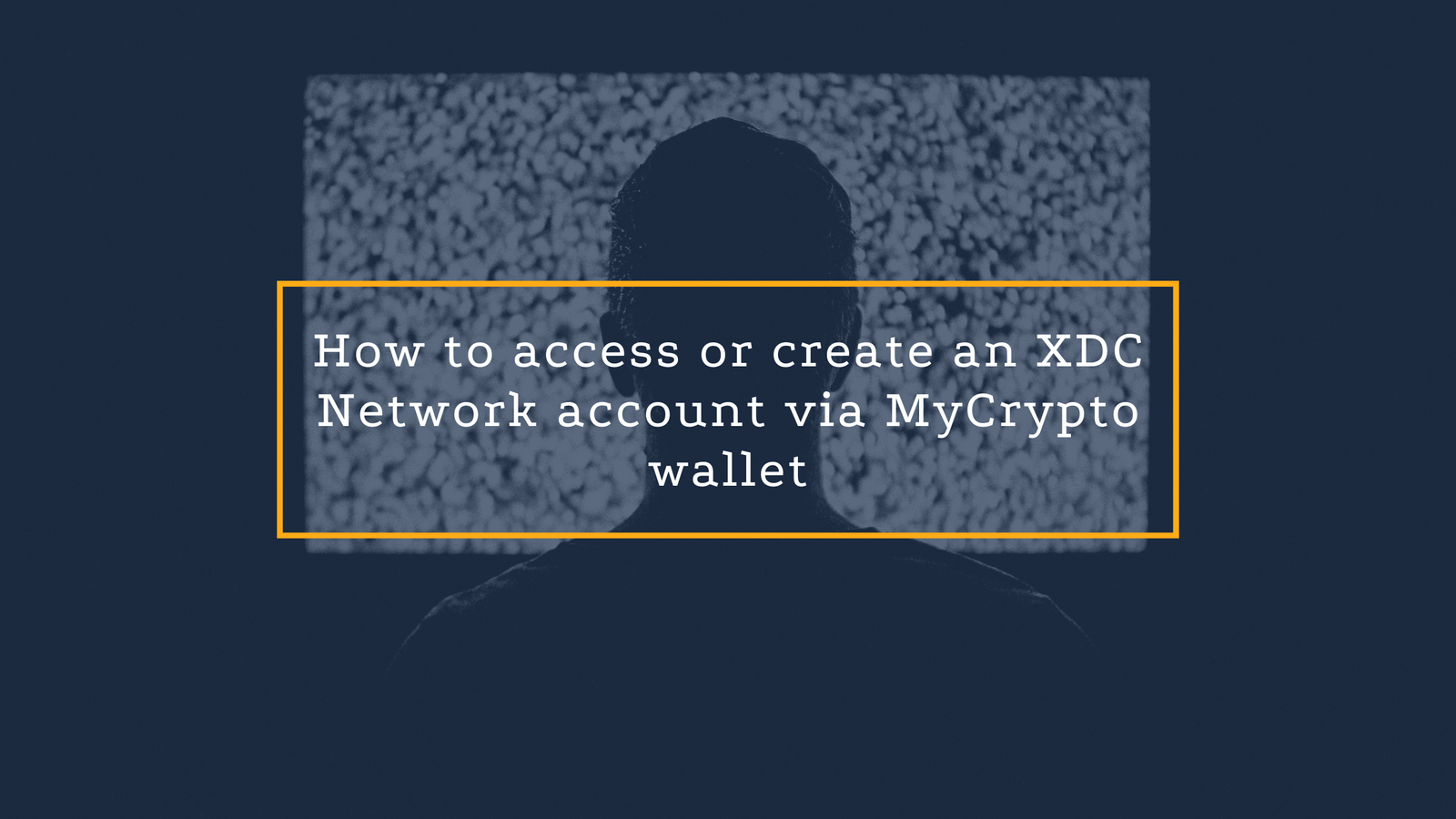 How to access or create an XDC Network account via MyCrypto wallet -  Developers Forum for XinFin XDC Network