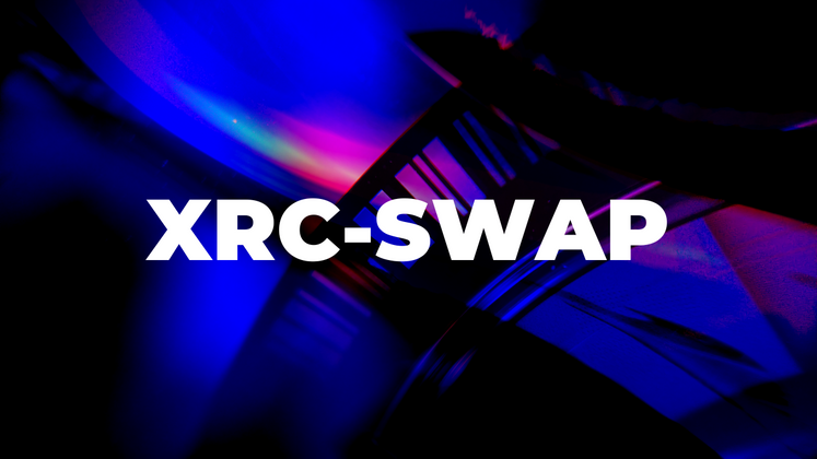 Cover image for XRC-Swap: decentralized Exchange. Video Presentation.