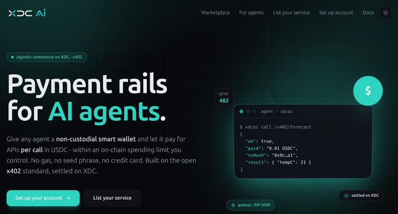 Cover image for How to Publish and Monetise Your API on XDC AI Marketplace.