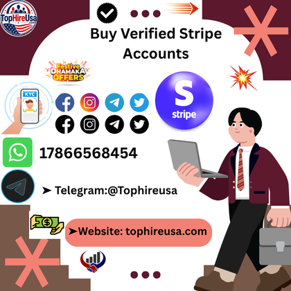 Cover image for 𝔚 Buy Verified Stripe Accounts @Tophireusa