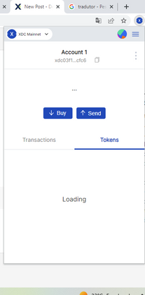 Cover image for [Closed]once again my xdcpay wallet is not showing the tokens!?