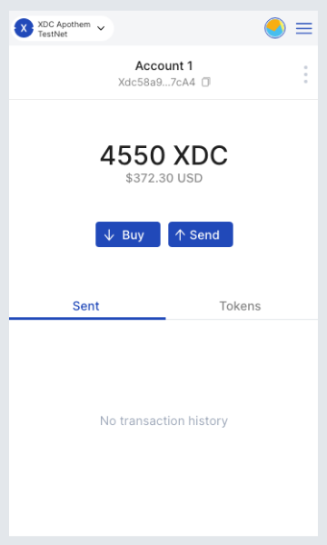 XDCPay Wallet