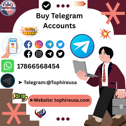 Cover image for Buy Telegram Accounts +1(786)6568454
